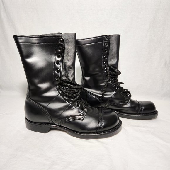 CORCORAN Paratrooper Military Jump Boots 1500 Size 8D Made USA New NO Box. - Picture 3 of 16